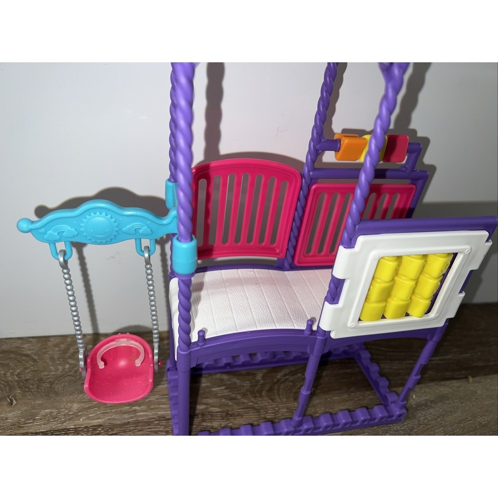 Barbie Skipper Babysitting Inc. Climb N' Explore Playground Playset Toy W Swing - Picture 3 of 5